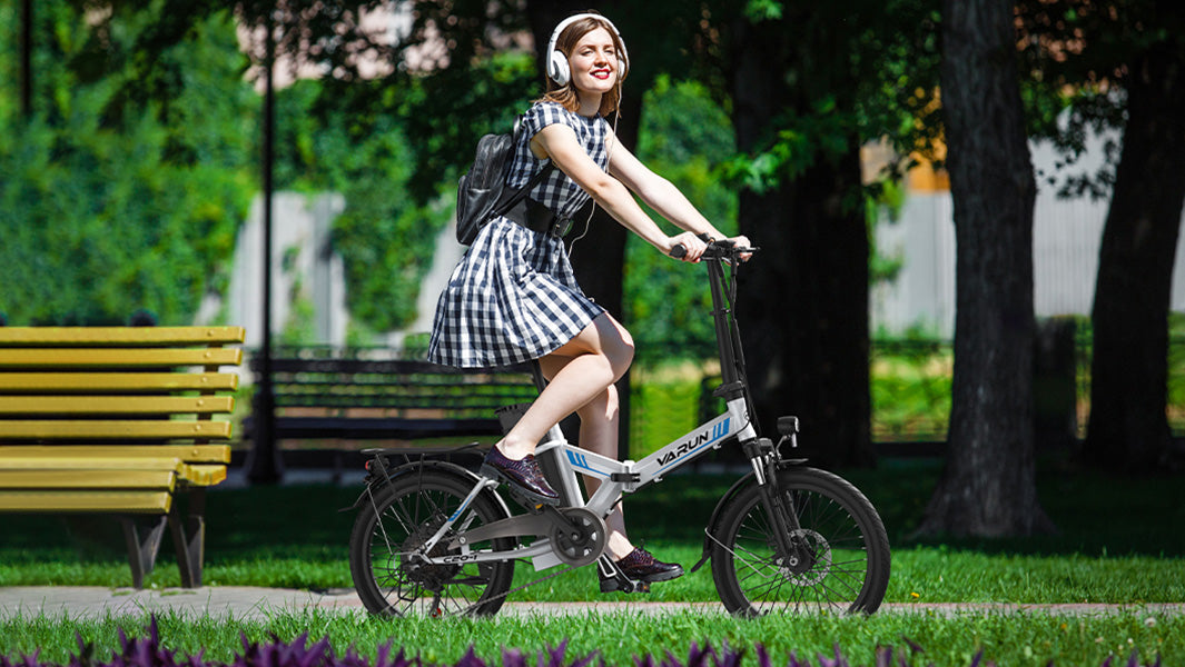 Varun Peak 750W Folding Electric Bike for Adults