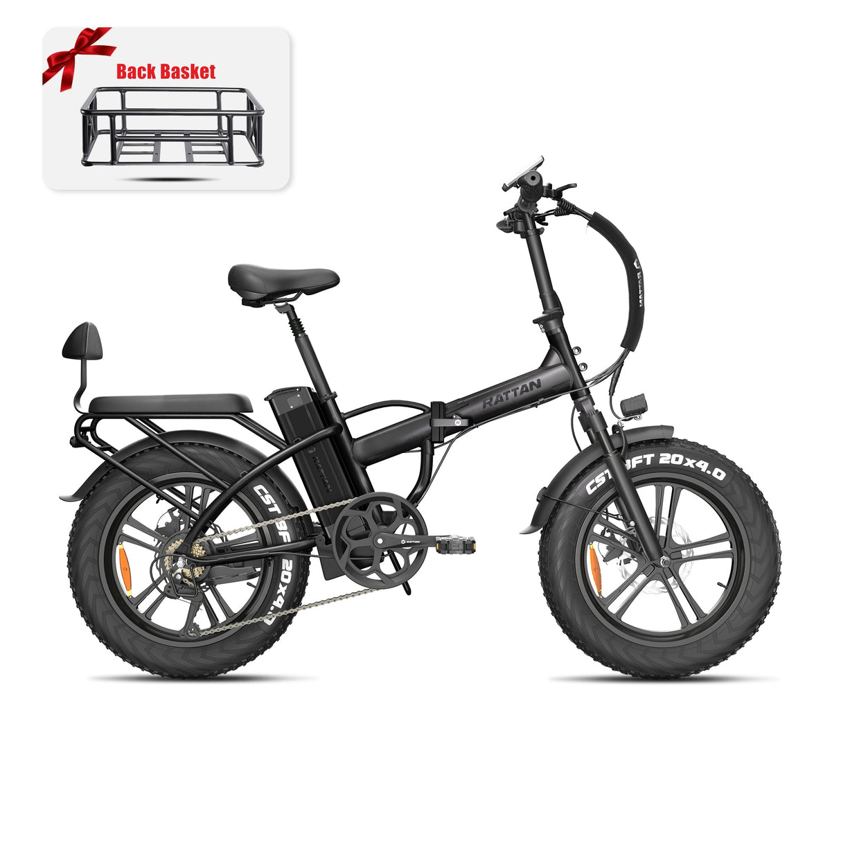 Rattan LM 750 Pro Folding Ebike