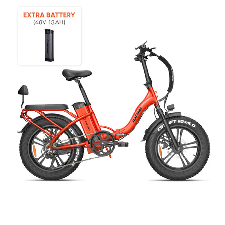 Rattan LF 750 Pro Purple Folding Ebike