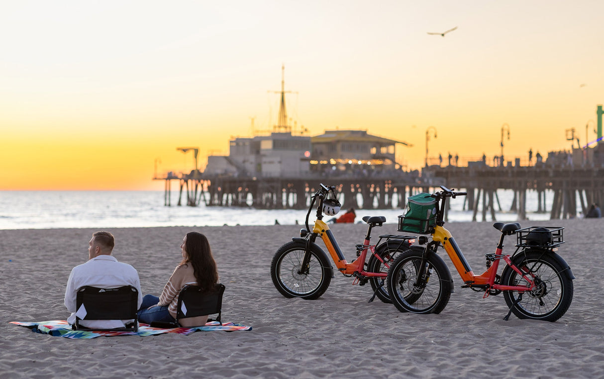 Heybike Horizon Step Thru Folding Ebike