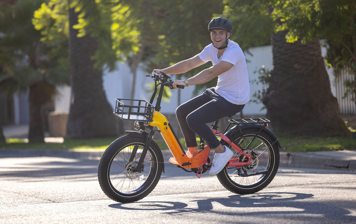 Heybike Horizon Step Thru Folding Ebike