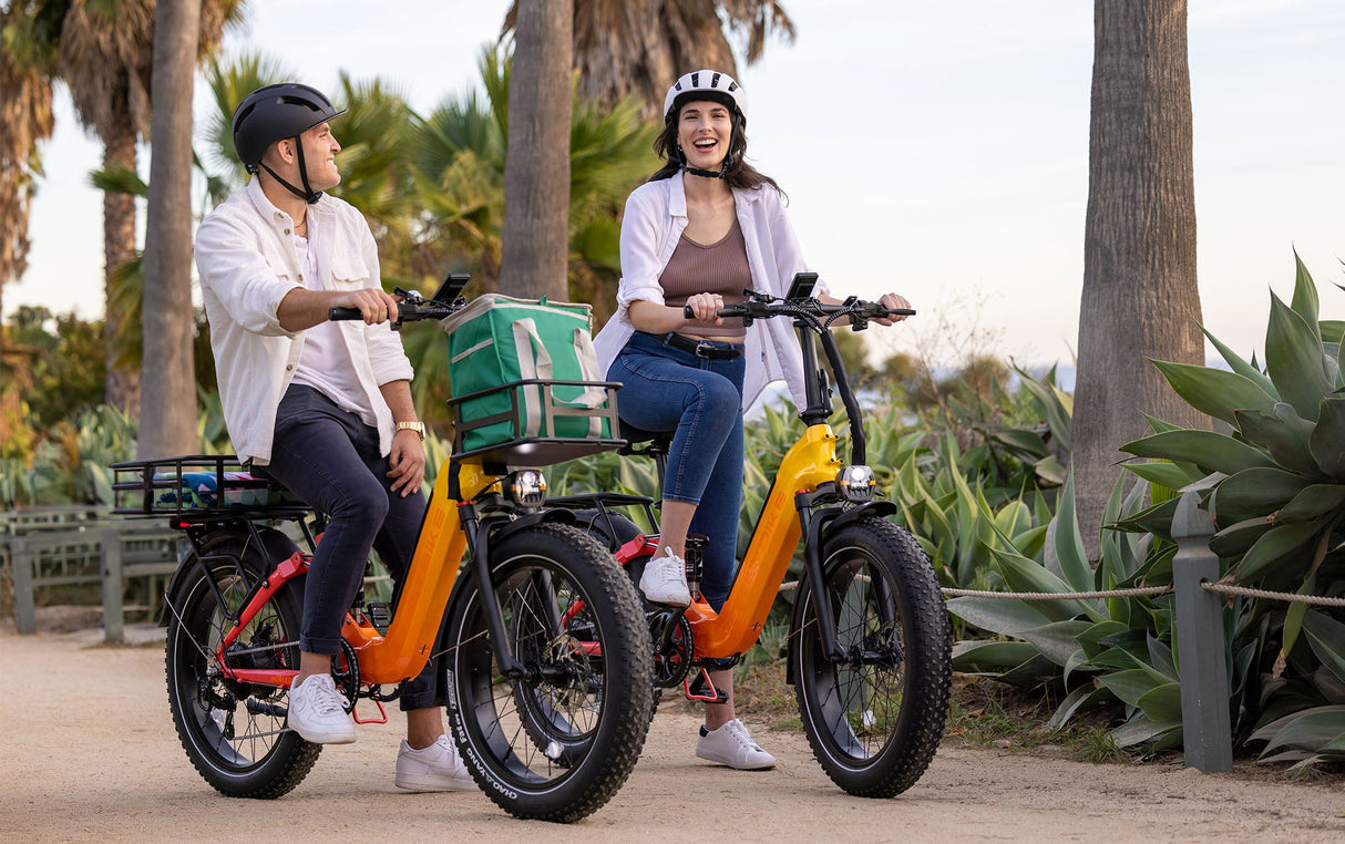 Heybike Horizon Step Thru Folding Ebike