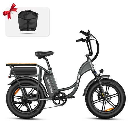 Mukkpet Breeze Dual-Battery Cargo Ebike