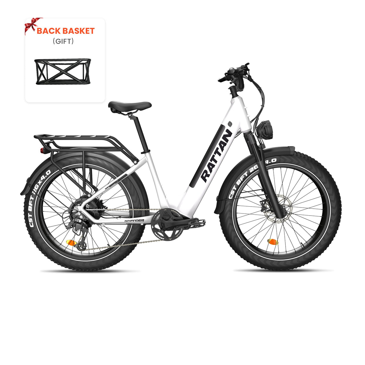 Rattan Pathfinder ST Step Through Ebike