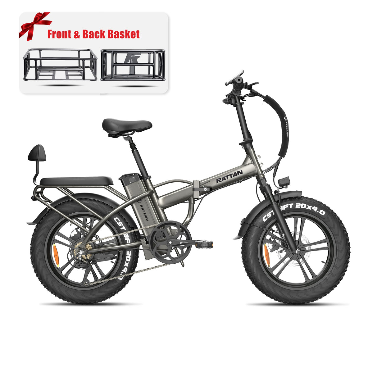 Rattan LM 750 Pro Folding Ebike