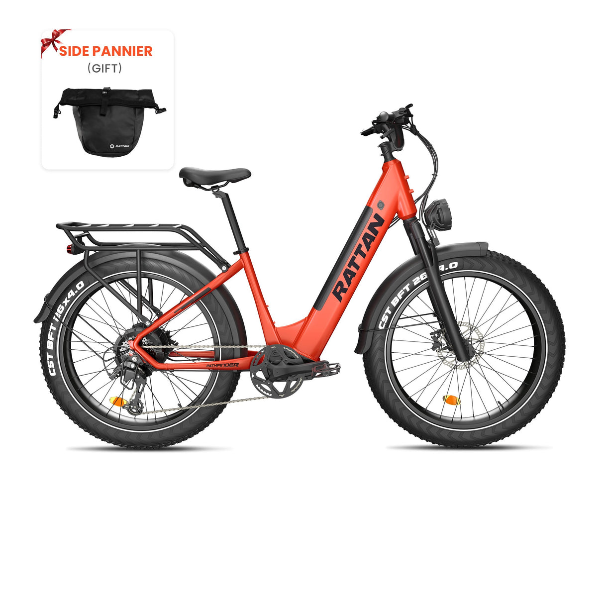 Rattan Pathfinder ST Step Through Ebike