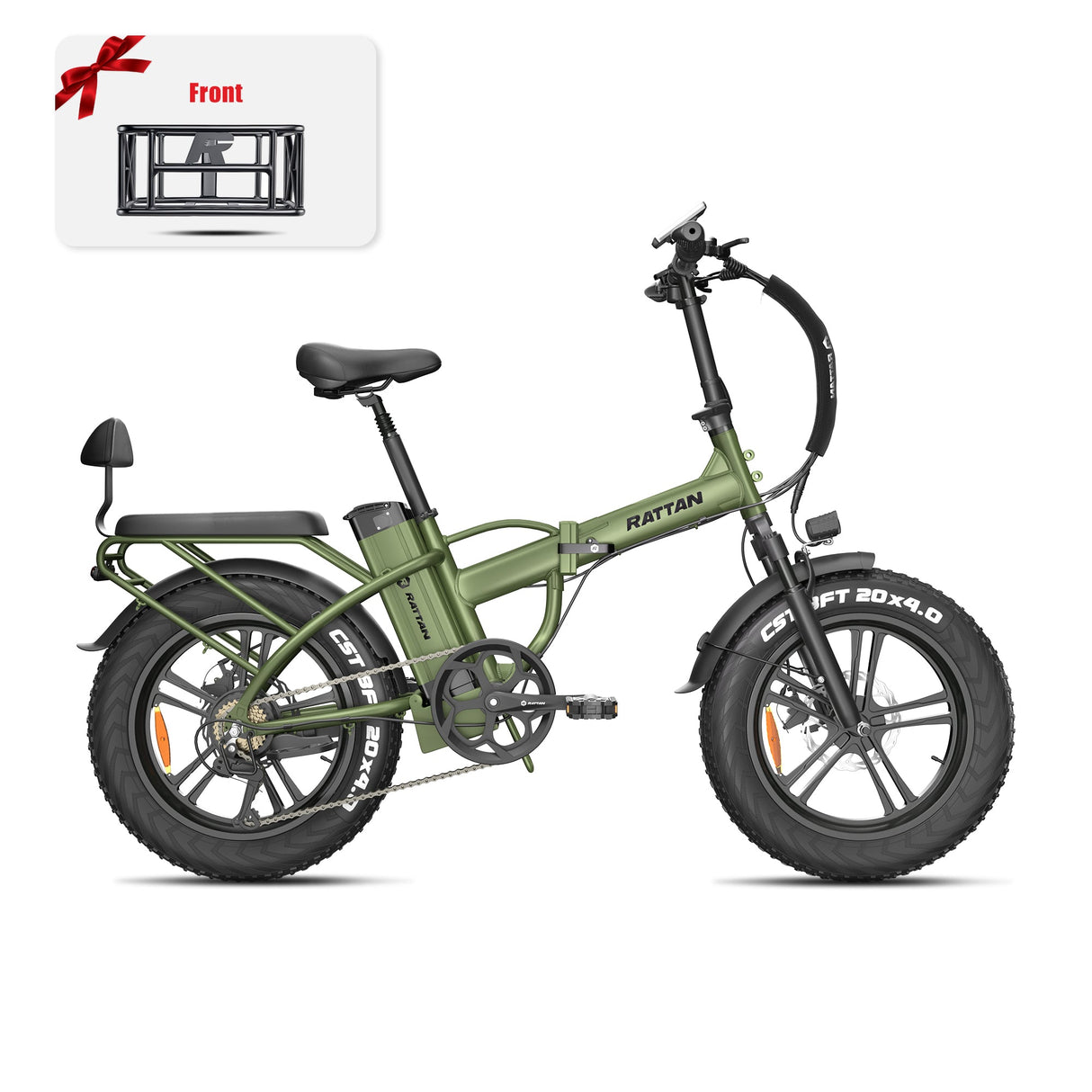 Rattan LM 750 Pro Folding Ebike