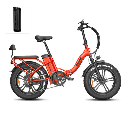 Rattan LF 750 Pro Purple Folding Ebike