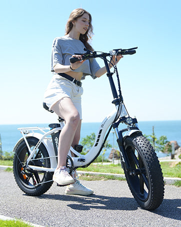 Evercross EK6M Folding Step Thru Ebike