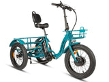 Eunorau New-Trike 2.0 blue electric trike bike