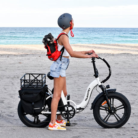 Mukkpet GL Step Thru Folding Ebike