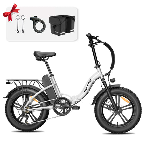 Mukkpet GL Step Thru Folding Ebike