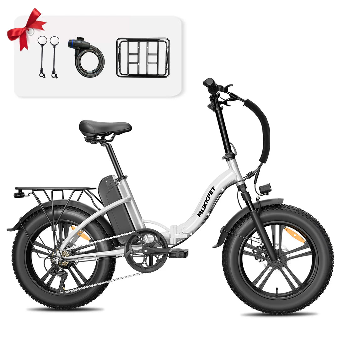 Mukkpet GL Step Thru Folding Ebike