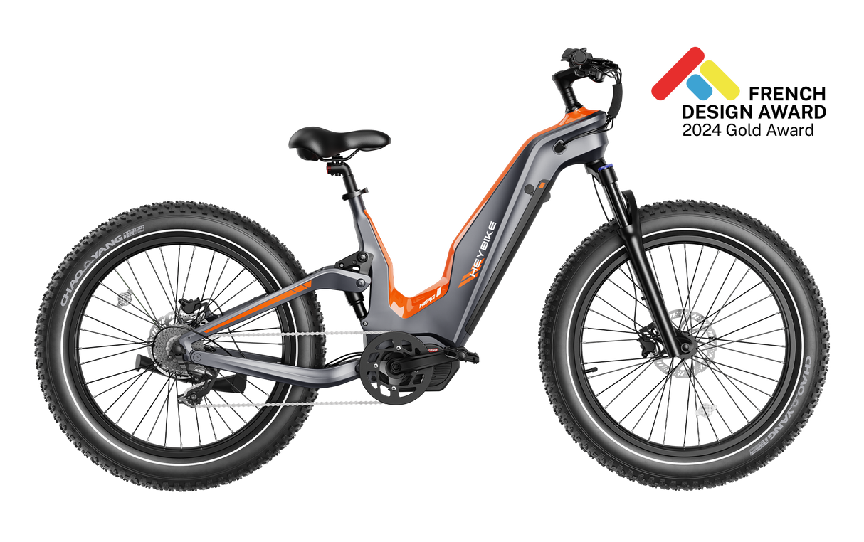 Heybike Hero Carbon-Fiber Mountain Ebike