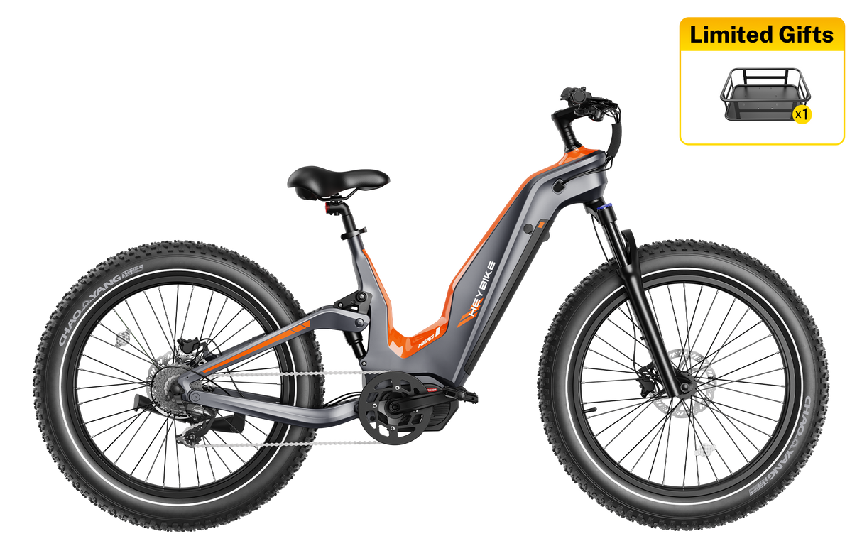 Heybike Hero Carbon-Fiber Mountain Ebike