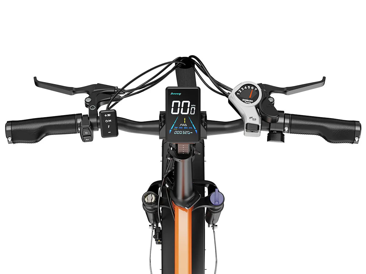 Heybike Mars 2.0 ebike color lcd