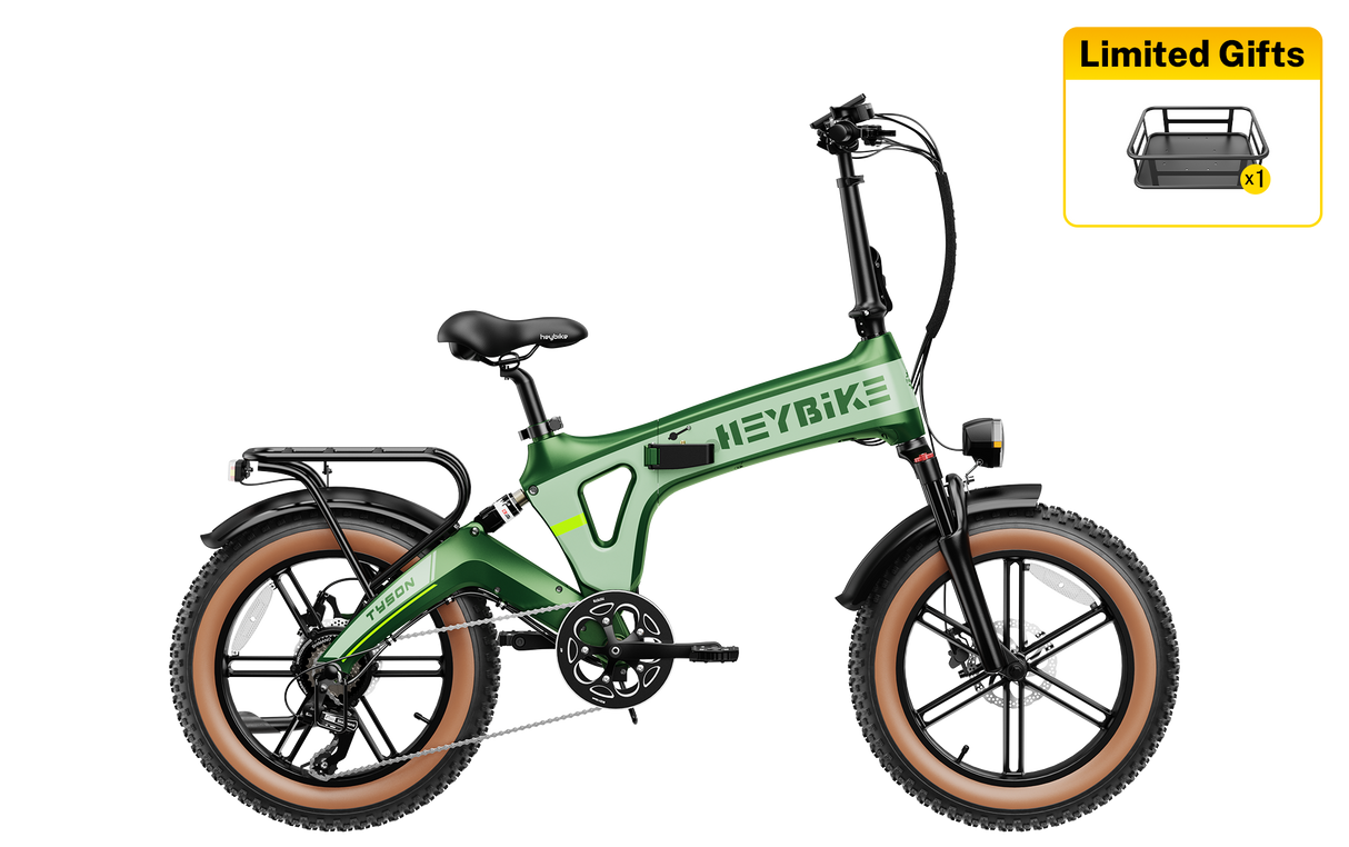 Heybike Tyson Full Suspension Ebike