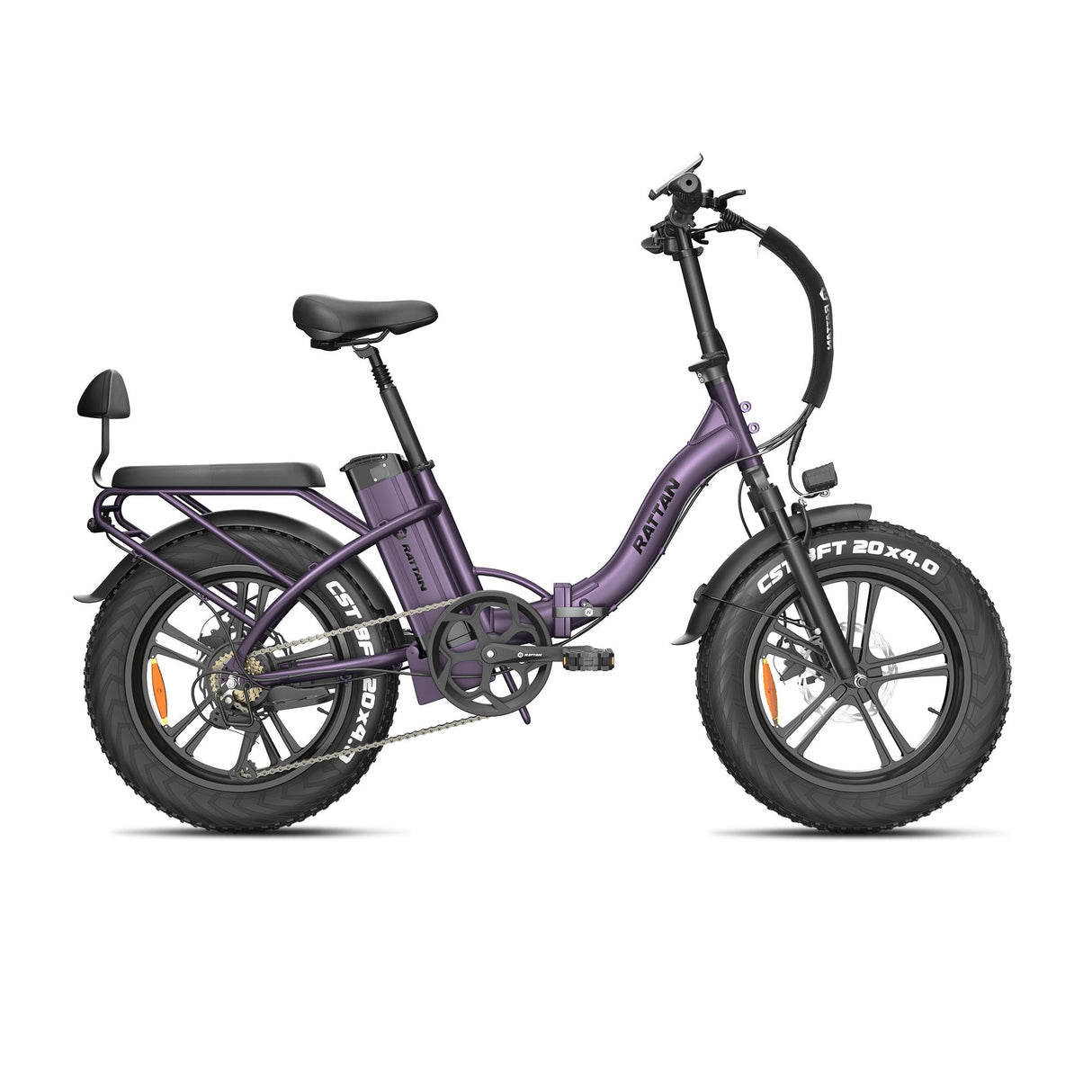 Rattan LF 750 Pro Purple Folding Ebike