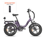 Rattan LF 750 Pro Purple Folding Ebike