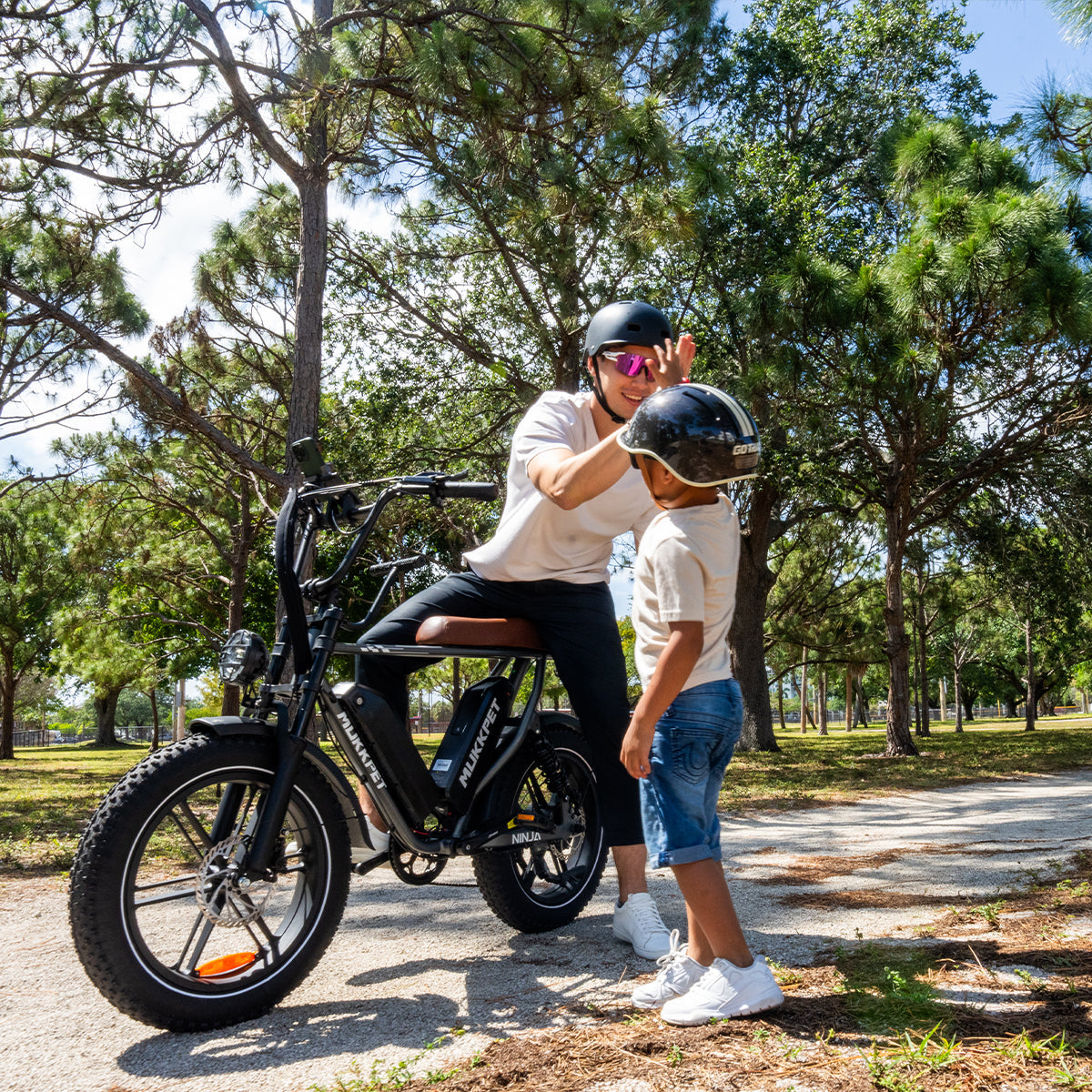 Mukkpet Ninja Moped-Style Ebike