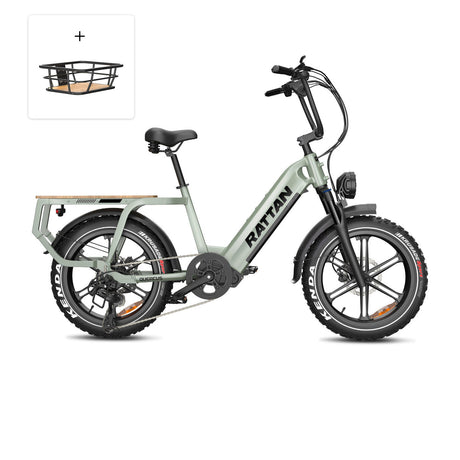 Rattan Quercus Long Range Utility Ebike