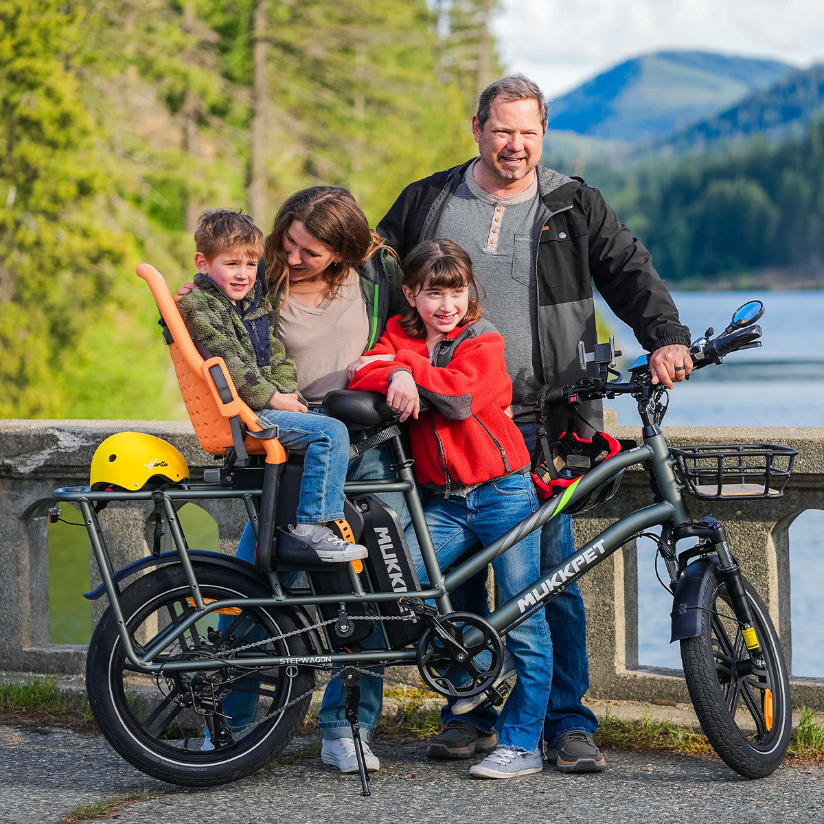 Mukkpet Stepwagon Long Range Cargo Ebike