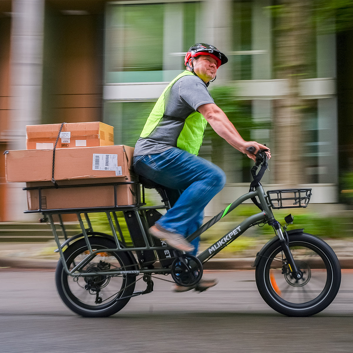 Mukkpet Stepwagon Long Range Cargo Ebike