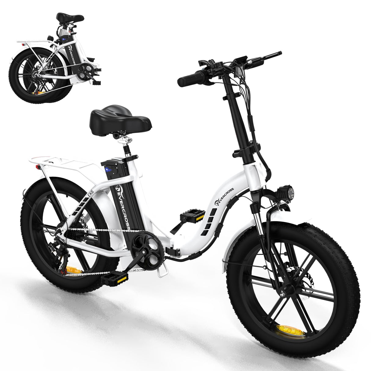 Evercross EK6M Folding Step Thru Ebike