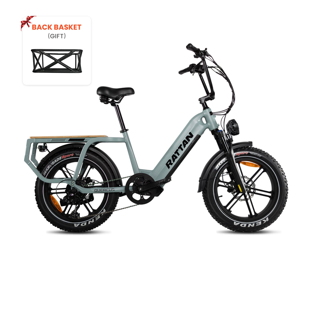 Rattan Quercus Long Range Utility Ebike