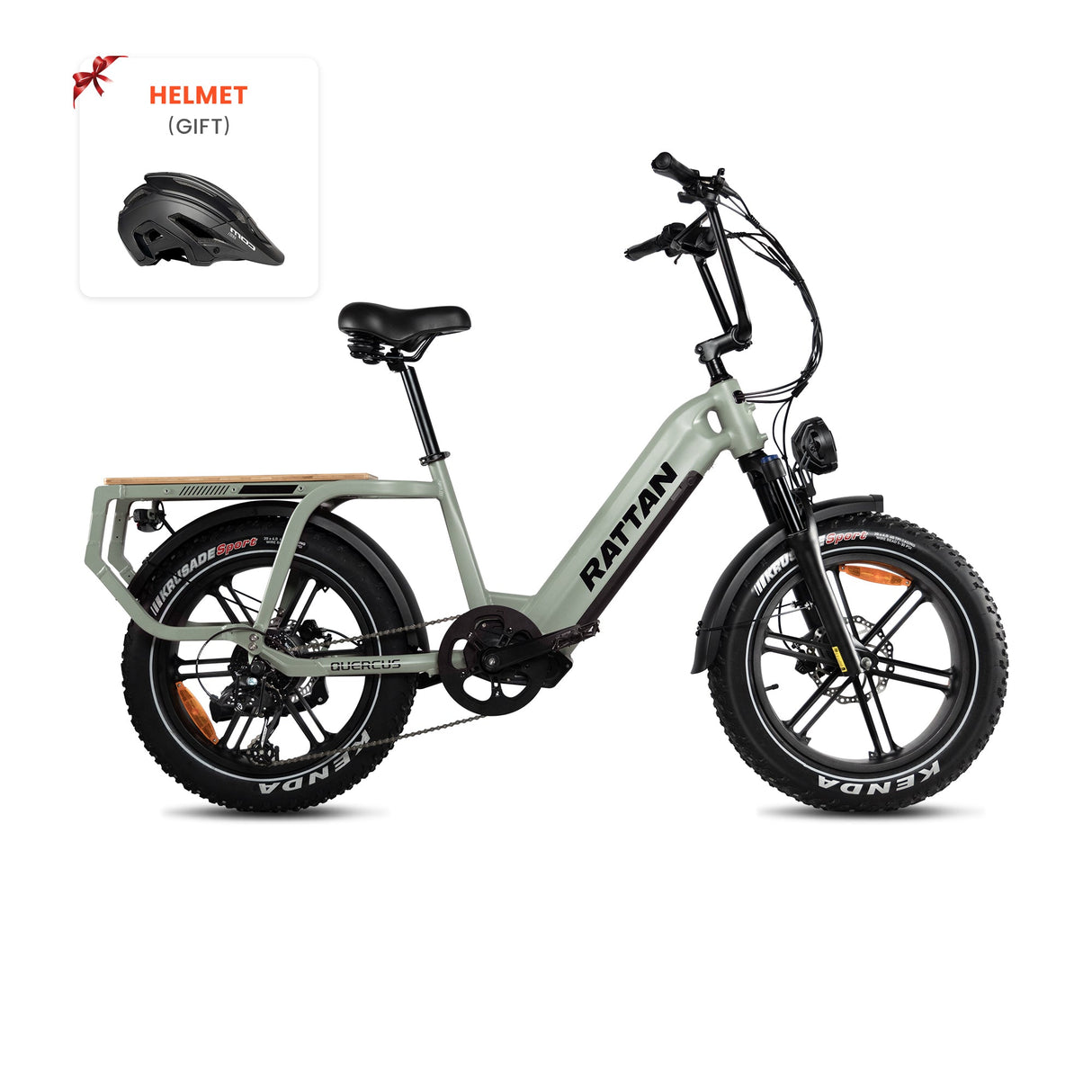 Rattan Quercus Long Range Utility Ebike