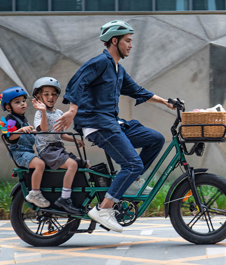 cargo ebikes for family