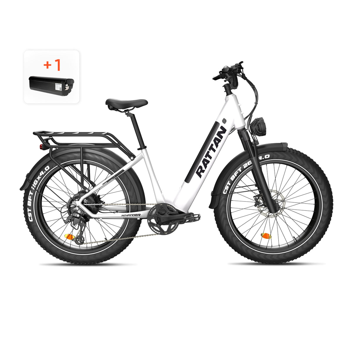 Rattan Pathfinder ST Step Through Ebike