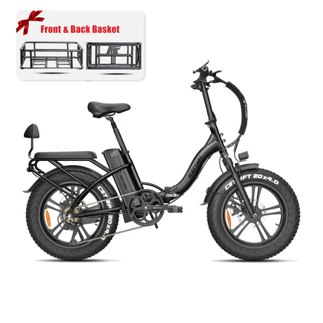 Rattan LF 750 Pro Purple Folding Ebike