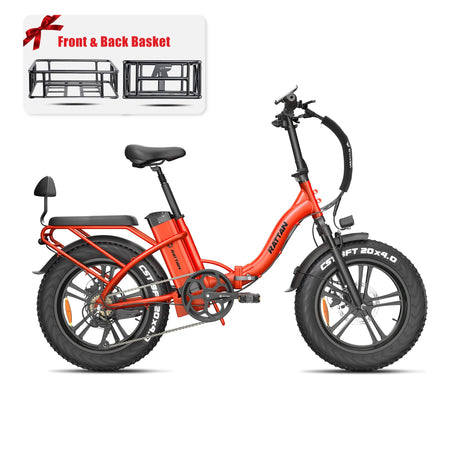 Rattan LF 750 Pro Purple Folding Ebike