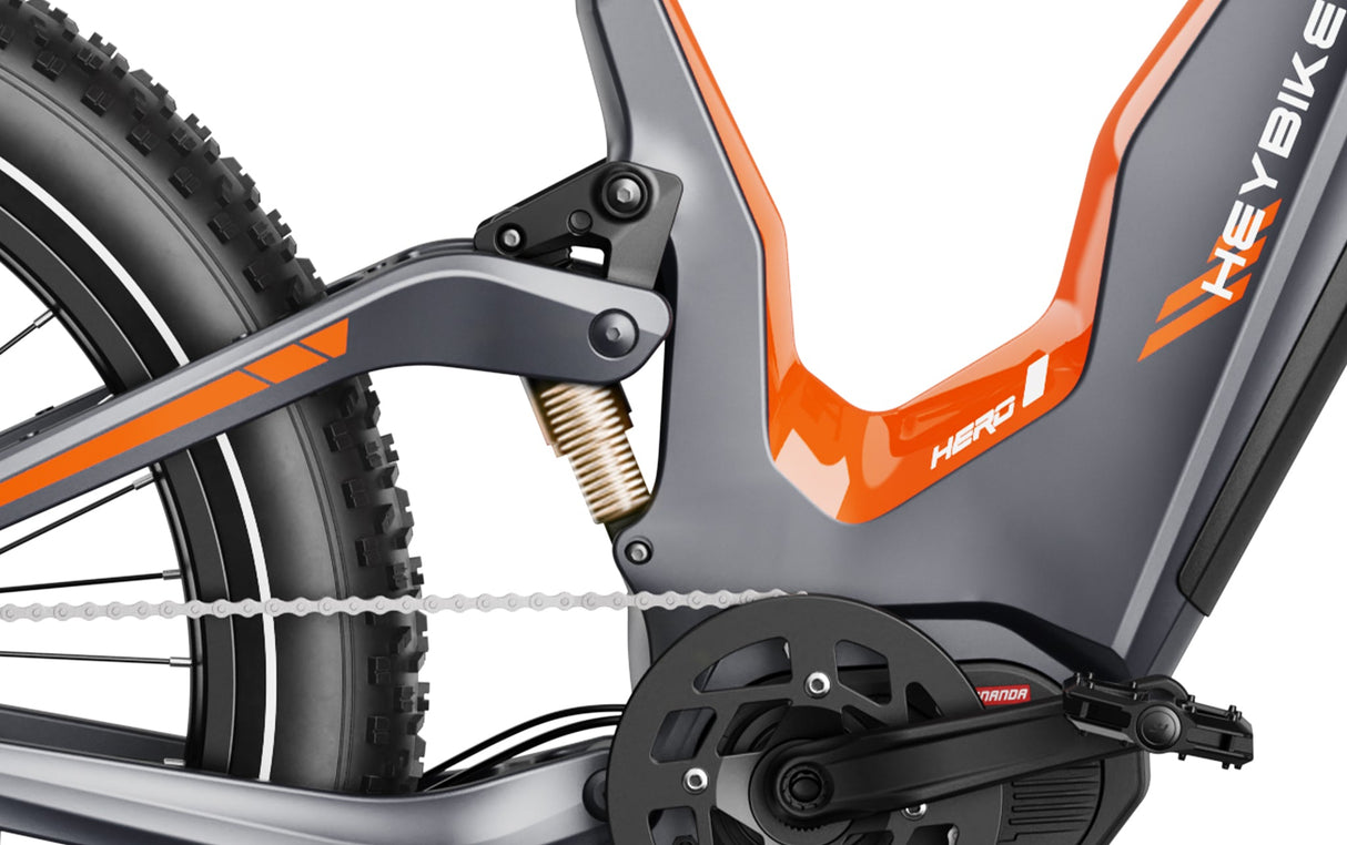 Heybike Hero Carbon-Fiber Mountain Ebike