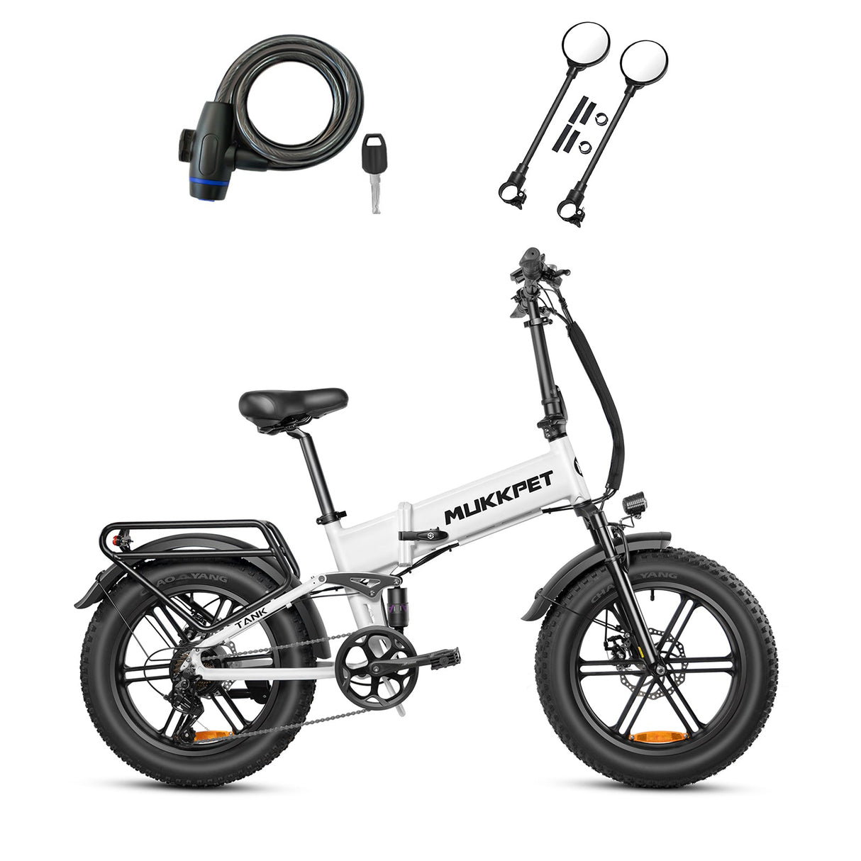 Mukkpet Tank Folding Electric Bike